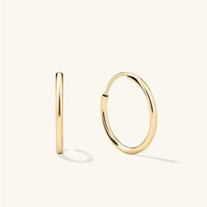 Mejuri small hoops